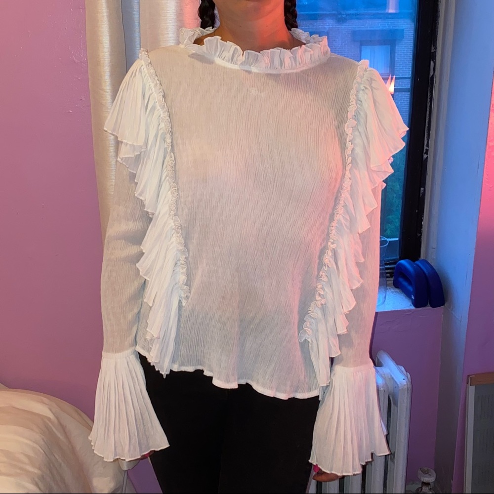 White princess flowy top! #cottagecore